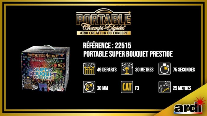 22515 Portable® Super Bouquet Prestige